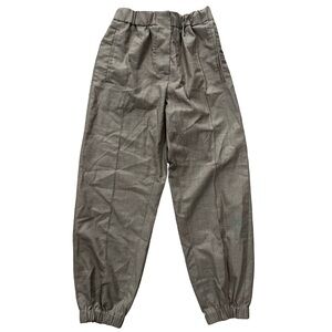 Tela Made in Italy Tan Trouser Jogger Pants Relaxed Fit Size Medium (IT 44)